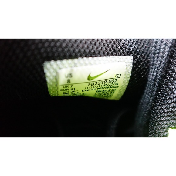 Nike Lebron Witness 8 Basketball Shoes Men\'s Size 8 Black Volt FB2239 002 NEW main image 10